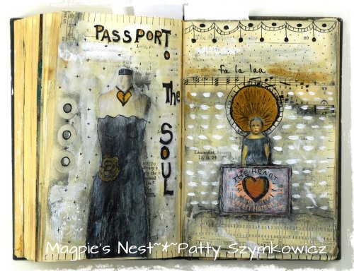 Gesso Full Circle Journal pages (3)