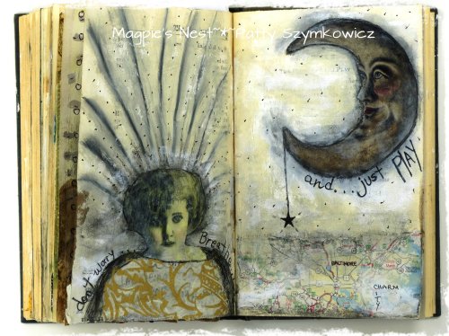 Gesso Full Circle Journal pages (4)