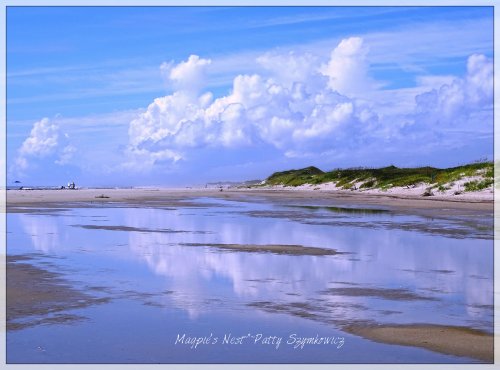 Magpie's Nest Patty Szymkowicz cloud dune reflection