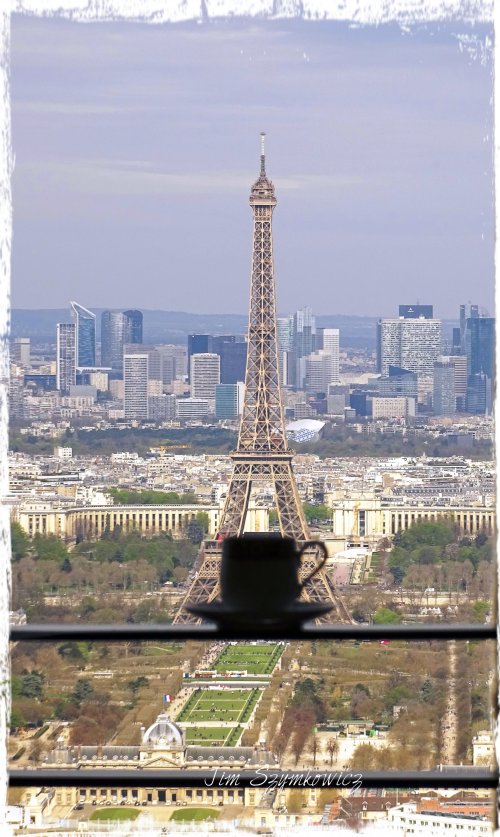 Magpie's Nest The Traveling Tea Cup and La Tour Eiffel